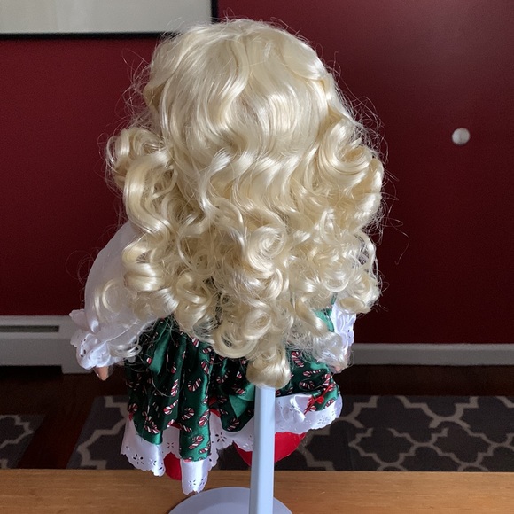 Precious Moments Stocking Doll Christmas is Sweeter With You - Picture 5 of 8